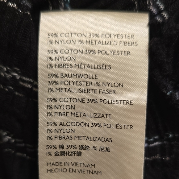 Free People Black Plaid Blouse - Picture 13 of 15